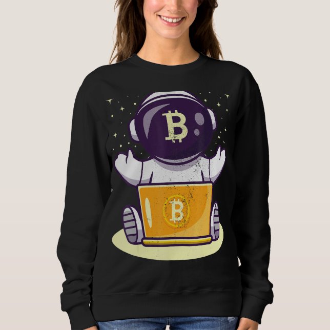 Camiseta Criptografia de cadeia de bloqueio de criptomoeda  (Frente)