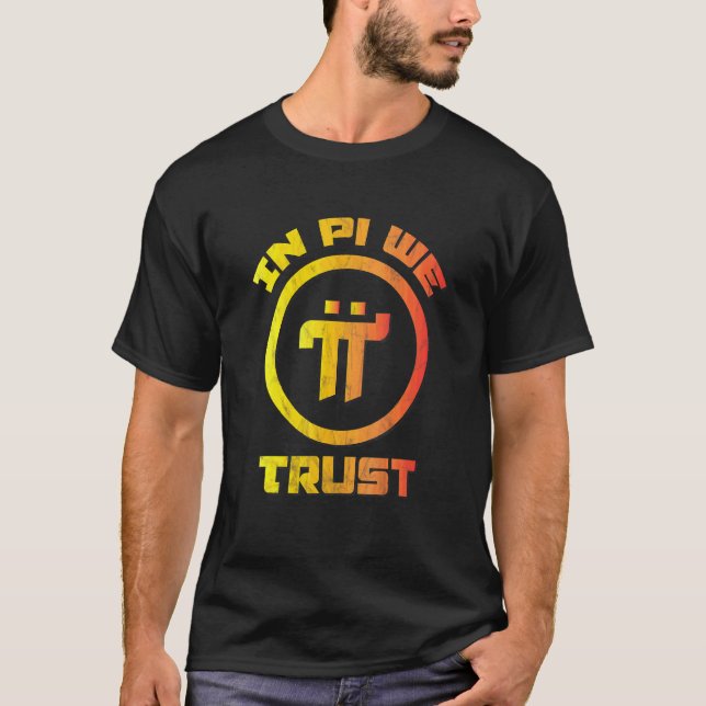 Camiseta Criptografia De Criptomoeda De Pioneer De Rede Pi  (Frente)