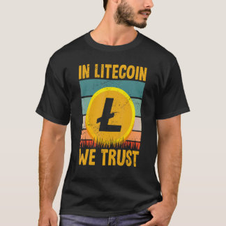 Camiseta Criptografia De Dinheiro Para Homens E Mulheres Na