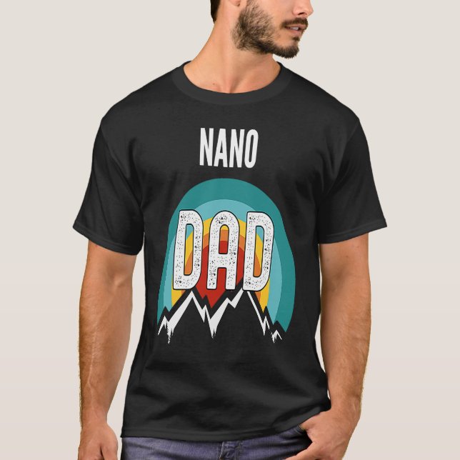 Camiseta Criptografia De Pai Nano Para Dia de os pais (Frente)