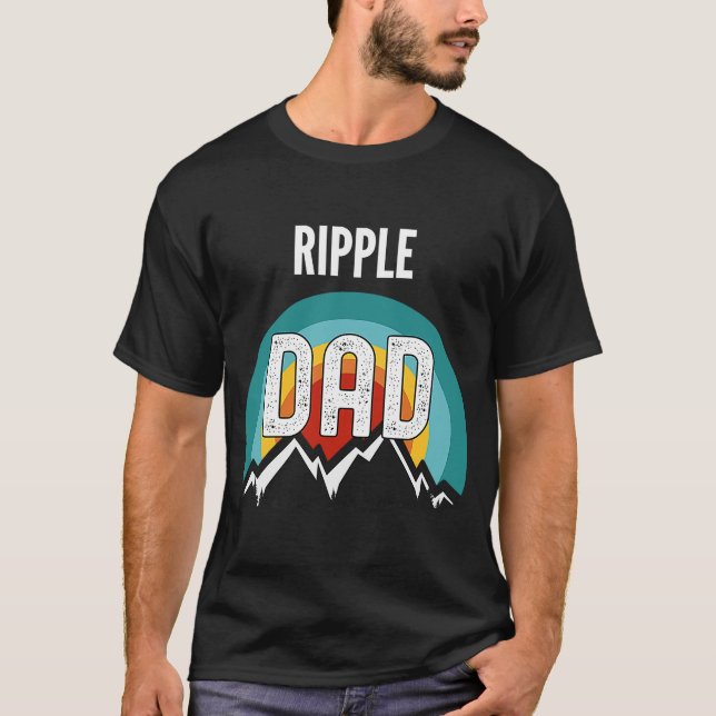 Camiseta Criptografia De Pai Xrp Para Dia de os pais (Frente)