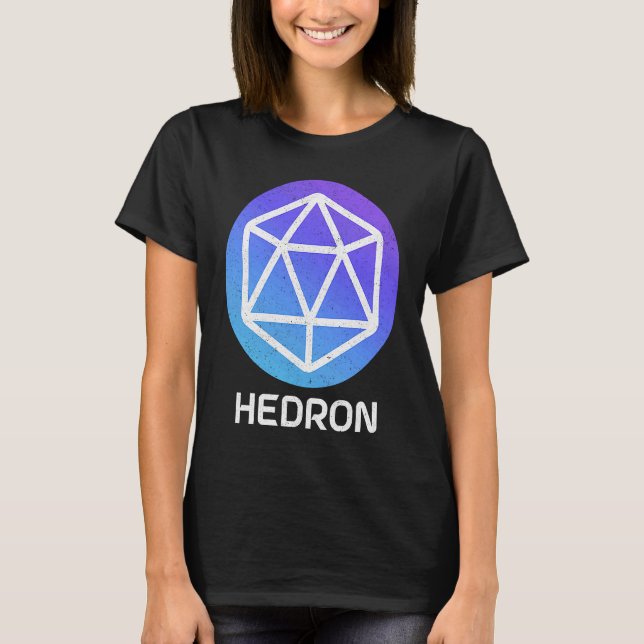 Camiseta Criptografia Hedron em PulseChain Stake Minting In (Frente)