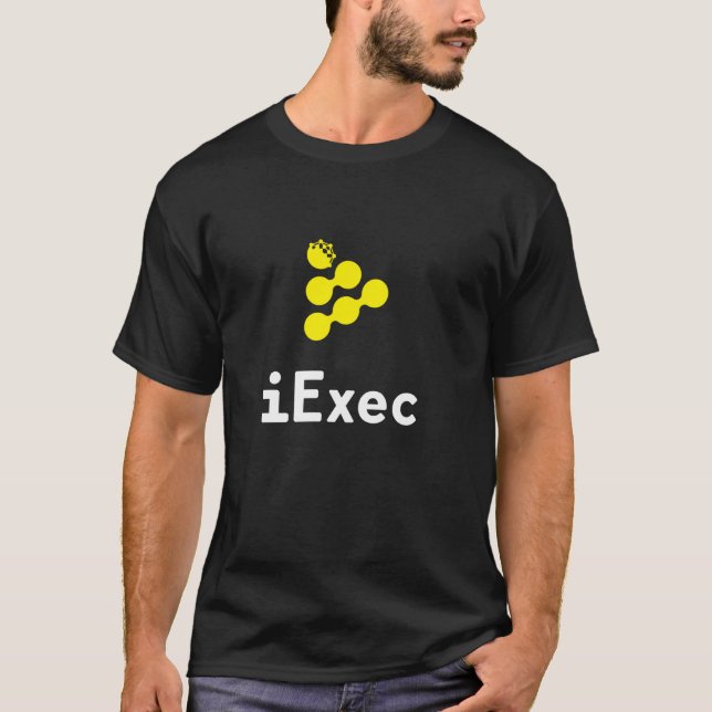 Camiseta Criptografia Rlc De Criptomoeda Rlc Do Iexec Rlc (Frente)