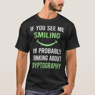 Camiseta Criptografia sorridente