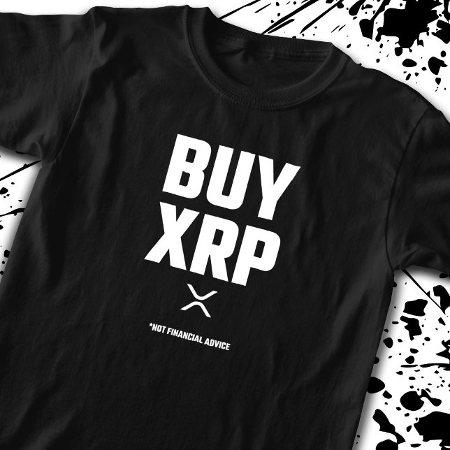 Camiseta Criptografia XRP - Criptomoeda XRP - XRP do Compra (Criador carregado)