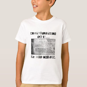 Camiseta Criptógrafos Fazem... HZ MXD KSUYFEEC