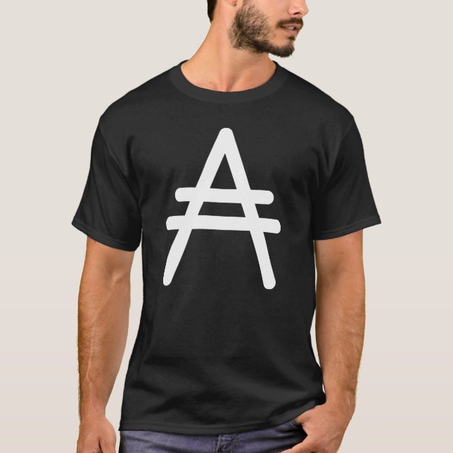 Camiseta Criptomoeda Criptomoeda da ADA Cardano Blockchain  (Frente)