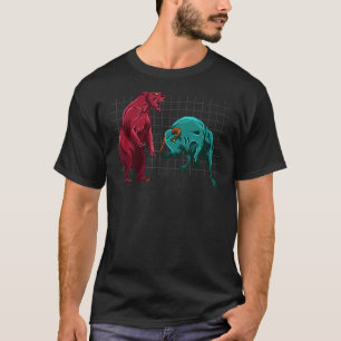 Camiseta Criptomoeda de Análise de Gráfico de Criptografia 