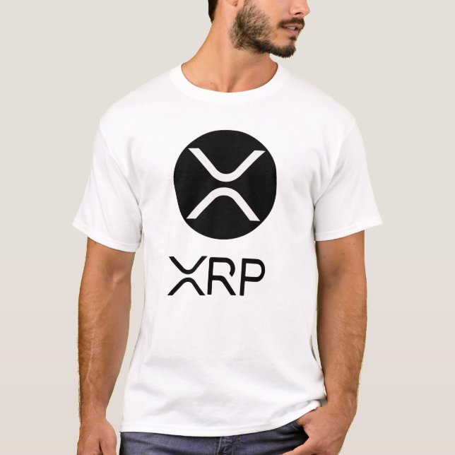Camiseta criptomoeda XRP (Frente)