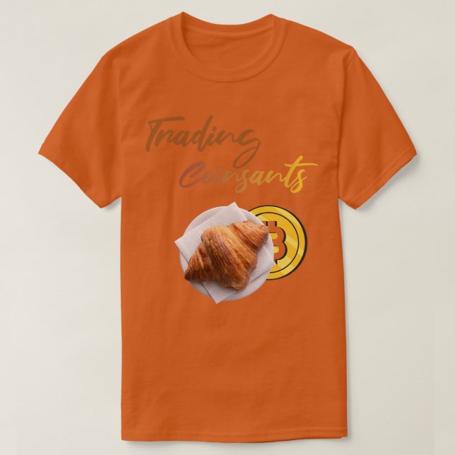 Camiseta Criptomoedas e café da manhã (Frente do Design)
