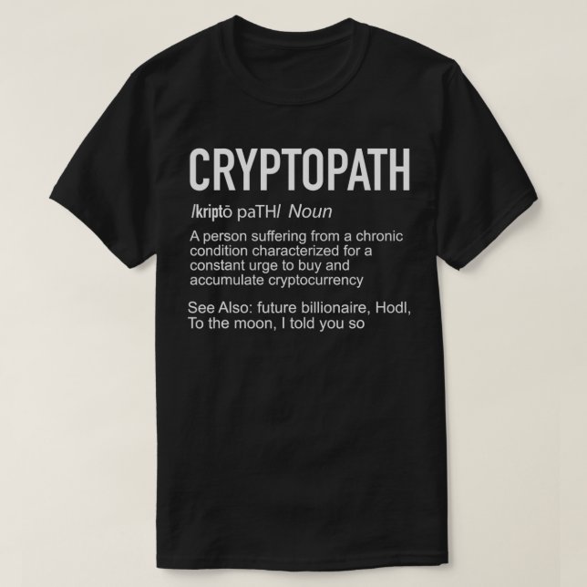 Camiseta Criptopath Crypto Path criptocurrency (Frente do Design)
