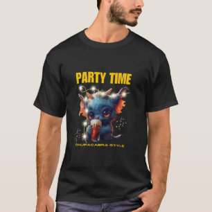 Camiseta Criptozoologia da Besta Mítica El Chupacabra Crypt