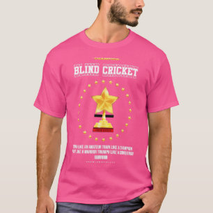 Camiseta Críquete cego3