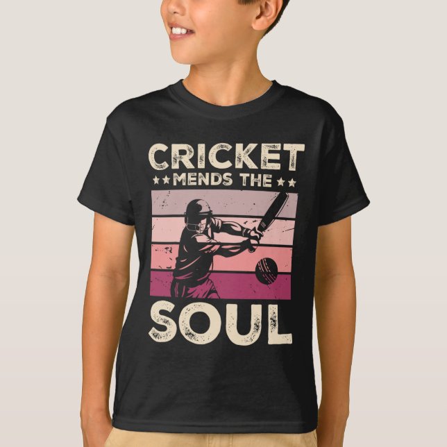 Camiseta Críquete Conserta A Alma (Frente)