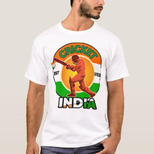 Camiseta Críquete da Team India