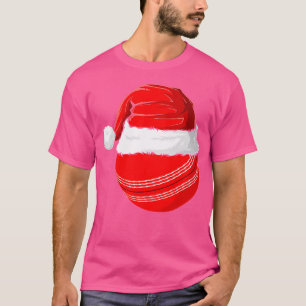 Camiseta Críquete de Natal Xmas Santa Hat