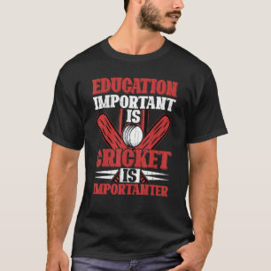 Camiseta Críquete é importante para o programa desportivo d