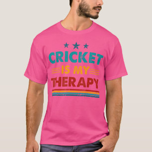 Camiseta Críquete É Meu Críquete Engraçado Terapêutico