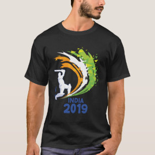 Camiseta Críquete Índia 2019