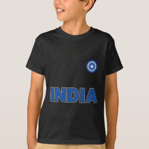 Camiseta Críquete Indiano (Kit laranja)