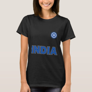 Camiseta Críquete Indiano (Kit laranja)