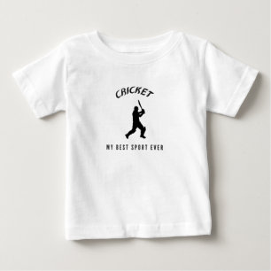 Camiseta Críquete meu melhor esporte de sempre