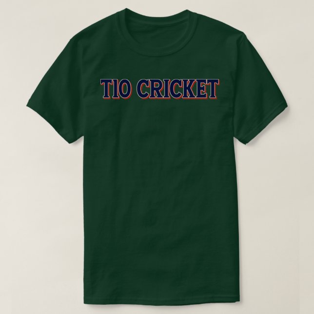 Camiseta Críquete T102 (Frente do Design)