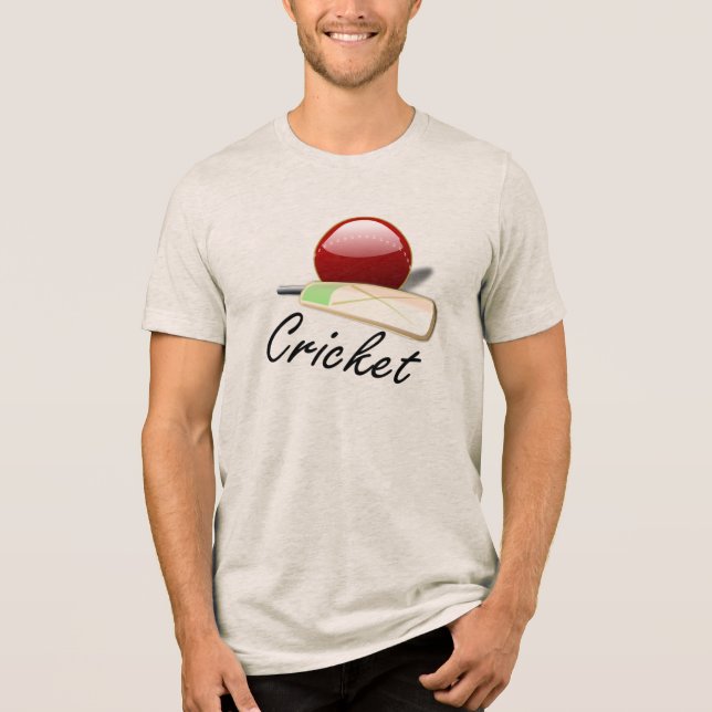 Camiseta Críquete - Tacos e Bola (Frente)