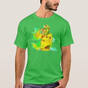 Camiseta Críquete Traga-o Ponting Art j3