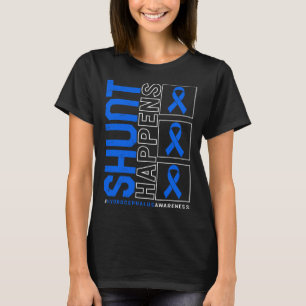 Camiseta Crise de Consciência Acontece Neurotrofia Azul da