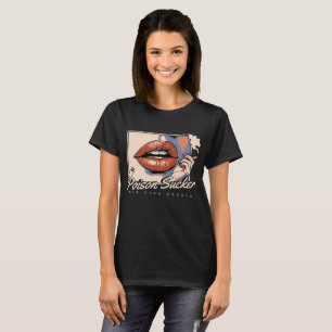Camiseta Crise de meia-idade Suga Venenos Arte Pop Retro Lá
