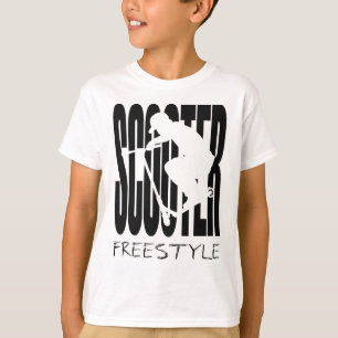 Camiseta Crise do patinete de estilo livre