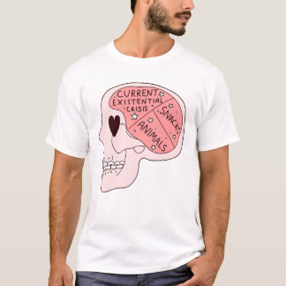 Camiseta Crise Existente Atual Caça-Caça-Caça-Caça-Animais