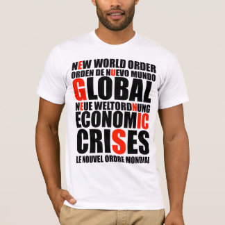 Camiseta crises globais