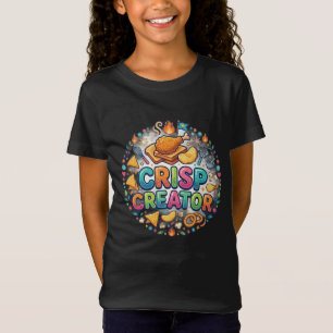Camiseta Crisp Creator – Vibrações Criativas Ousad