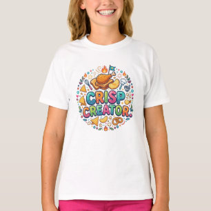 Camiseta Crisp Creator – Vibrações Criativas Ousad