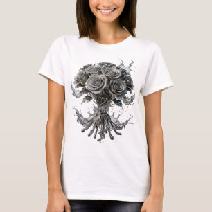Camiseta Crisp Silver SILVER ROSES