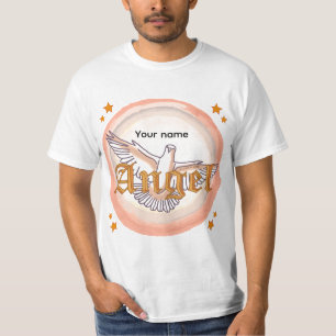 Camiseta cristã Angel Dove 