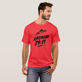 Camiseta cristã - Camiseta escura básica masculina