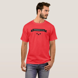 Camiseta cristã - Camiseta escura básica masculina