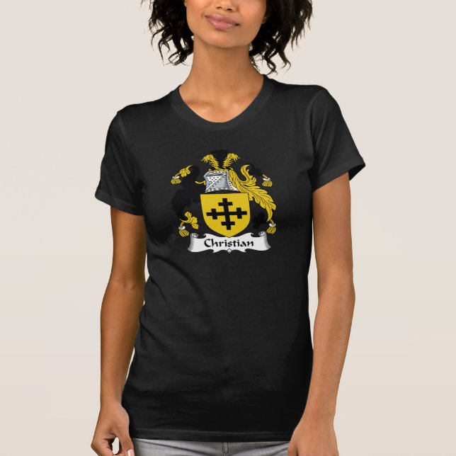 Camiseta Crista cristã da família (Frente)