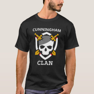 Camiseta crista da família Clan Cunningham
