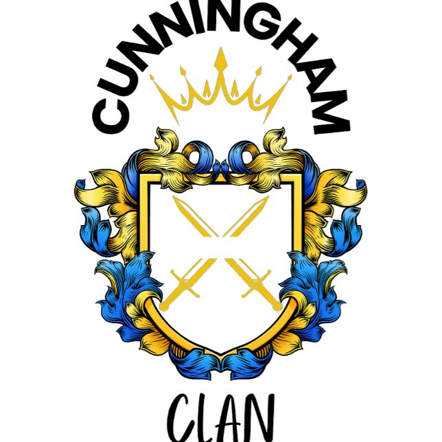 Camiseta crista da família Clan Cunningham (Criador carregado)