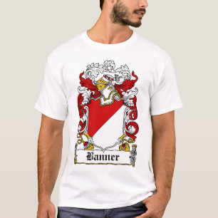 Camiseta Crista da família da bandeira