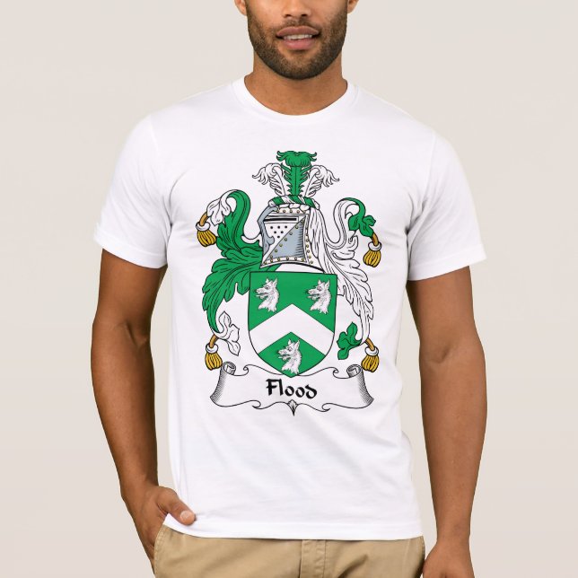 Camiseta Crista da família da inundação (Frente)