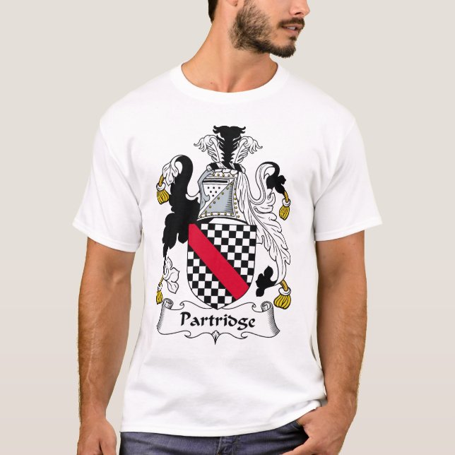 Camiseta Crista da família da perdiz (Frente)