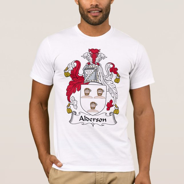 Camiseta Crista da família de Alderson (Frente)