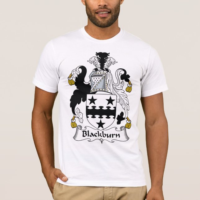 Camiseta Crista da família de Blackburn (Frente)