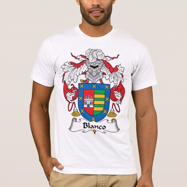 Camiseta Crista da família de Blanco (Frente)
