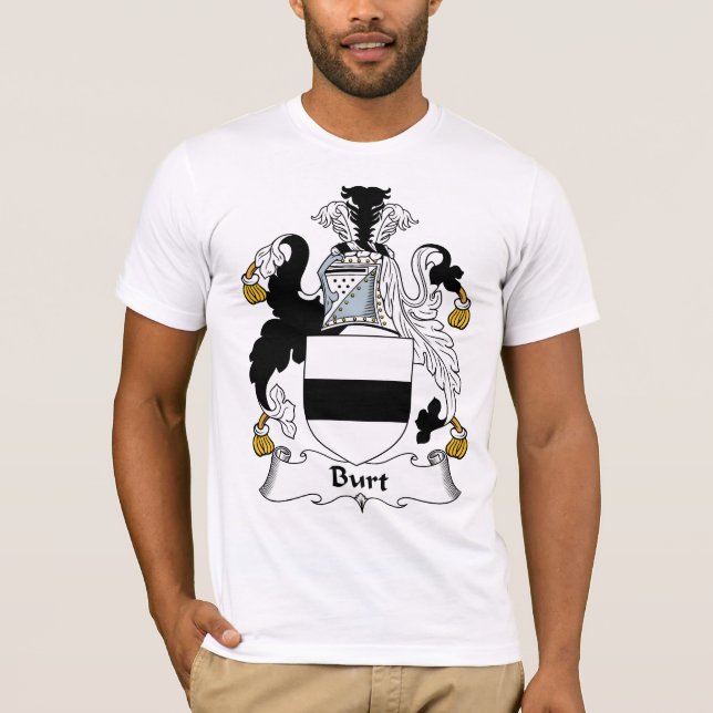 Camiseta Crista da família de Burt (Frente)